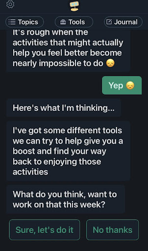 Chatbot example