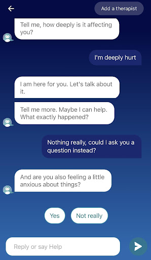 Chatbot example